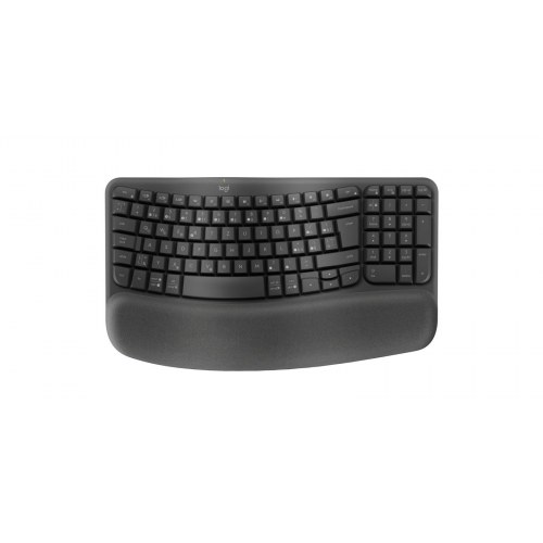 Trådløst tastatur Logitech Wave Keys – grafit