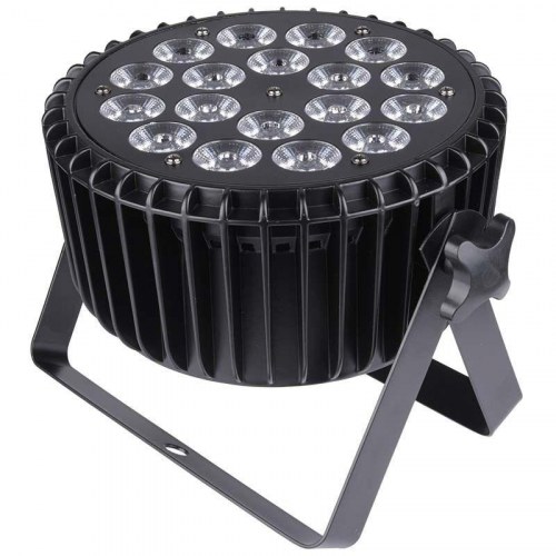 LED scenelys Light4Me ALU Quad Par 18x6W RGBW