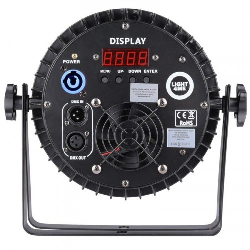 LED scenelys Light4Me ALU Quad Par 18x6W RGBW