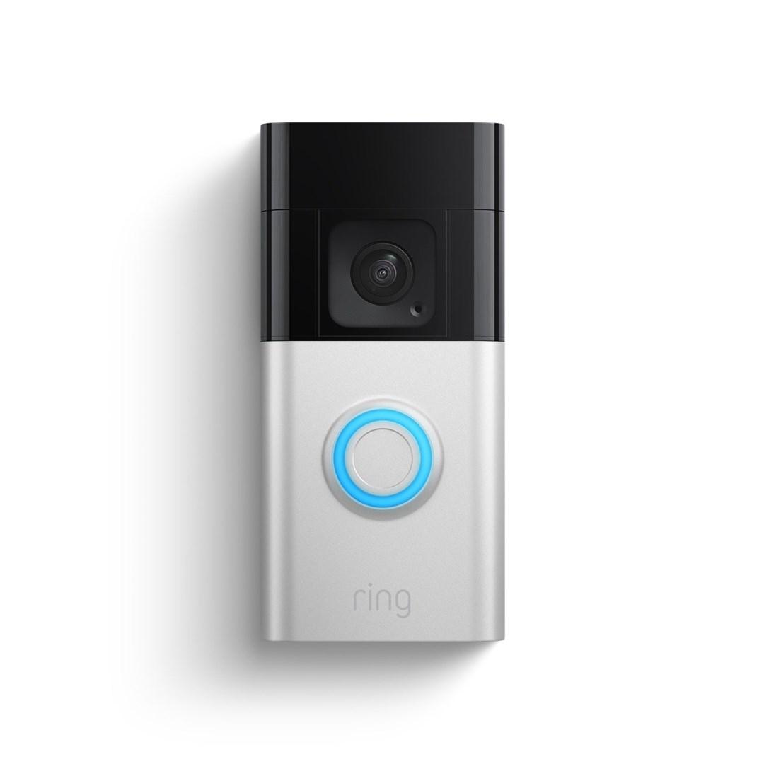 Dørklokke med video - Ring Video Doorbell 3 Plus, sølv billede