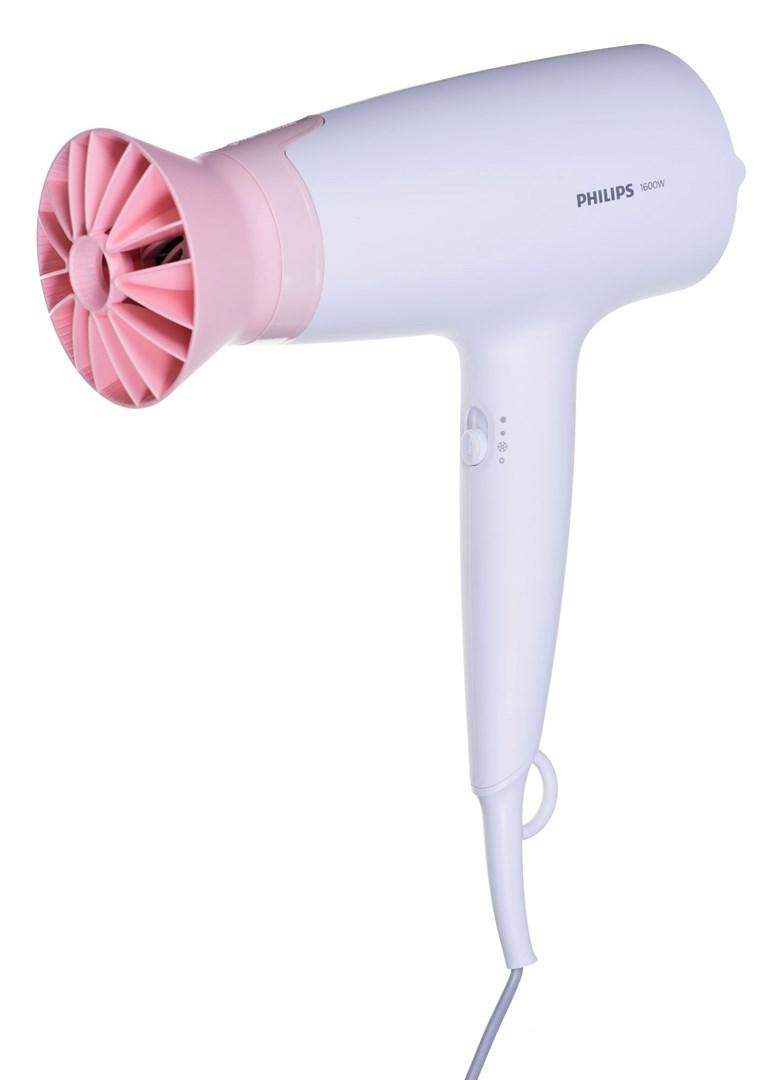 Hårtørrer Philips 3000 Series BHD300/00 - 1.600 W, pink/hvid billede