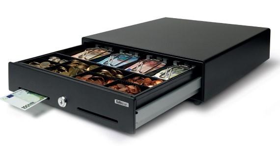Pengekasse med skuffe SAFESCAN SD-3540 billede