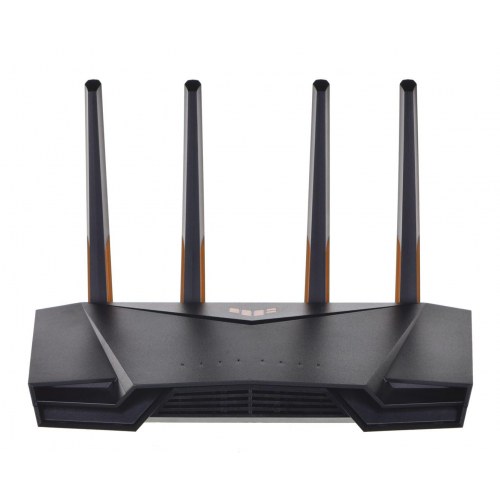 Wi-Fi 6 router ASUS TUF Gaming AX3000 V2 – dual-band, Gigabit, sort/orange