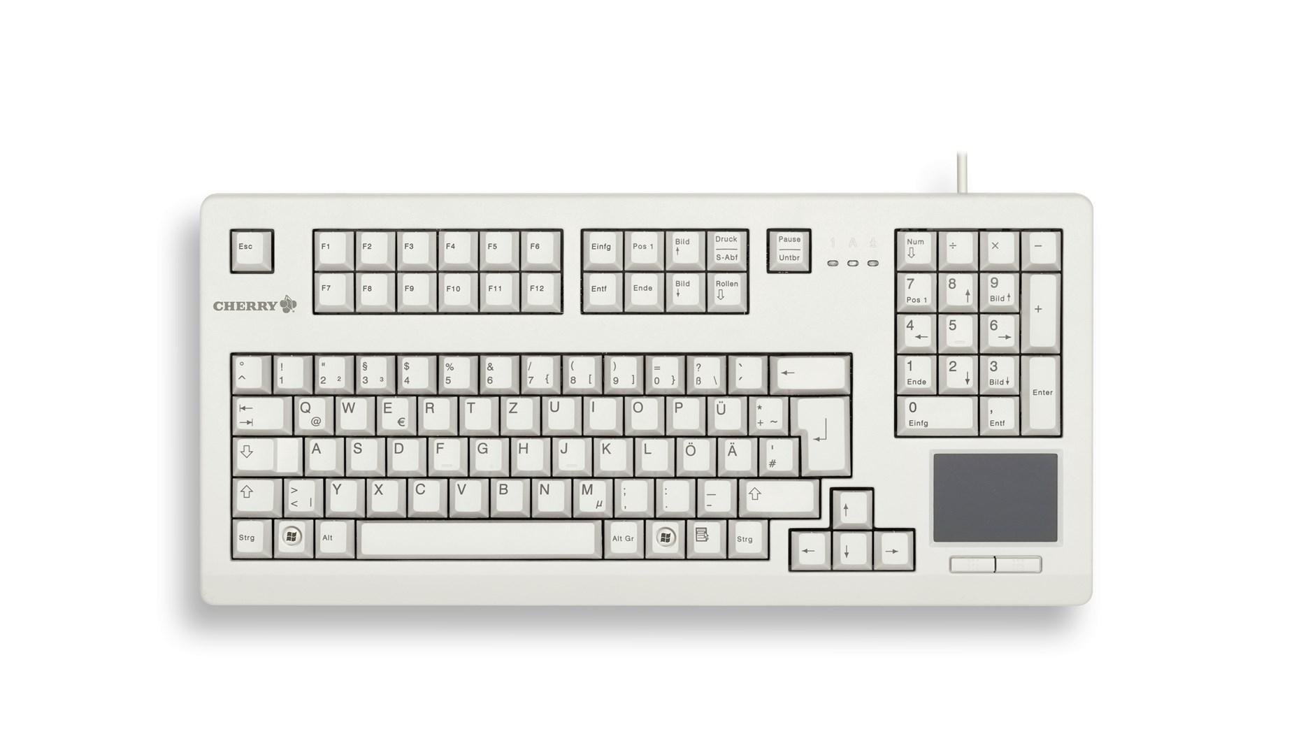 CHERRY Advanced Performance Line TouchBoard G80-11900 Tastatur Kabling Tysk
