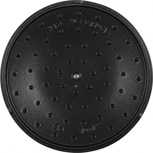 Gryde i støbejern med låg - ZWILLING Staub La Cocotte, rund 24 cm, rød