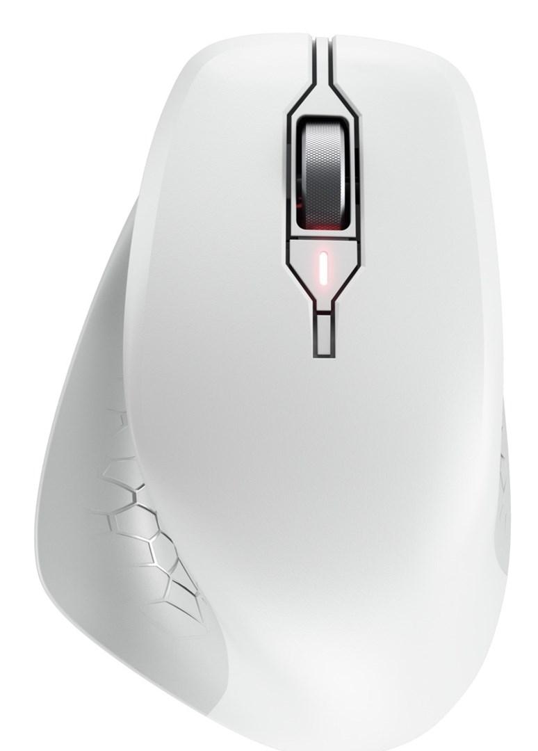 Trådløs mus Cherry Stream Mouse Comfort - højrehåndet, grå billede