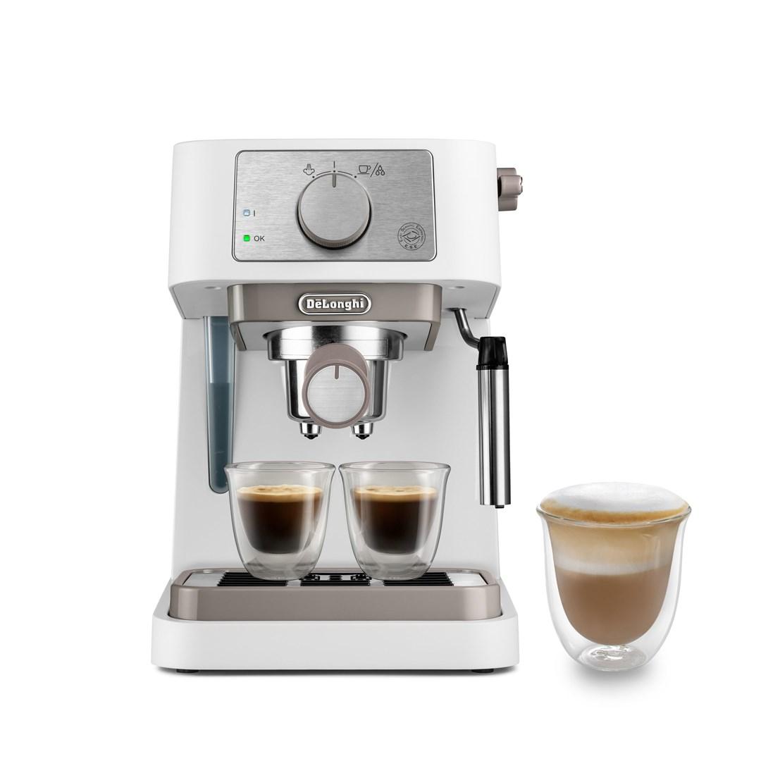 Espressomaskine De’Longhi EC260.W semi-auto, 1 l – hvid