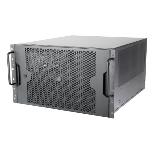 PC kabinet rack – SilverStone RM600, sort, 6U server