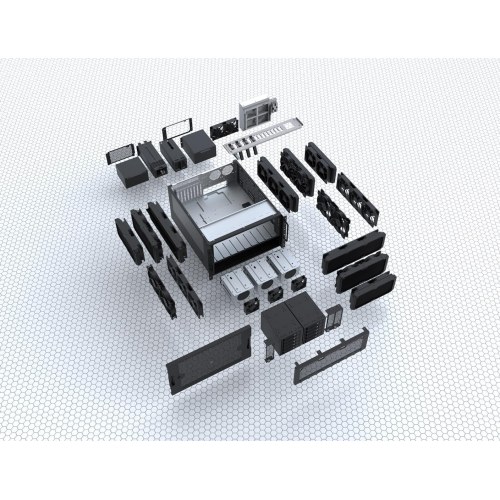 PC kabinet rack – SilverStone RM600, sort, 6U server