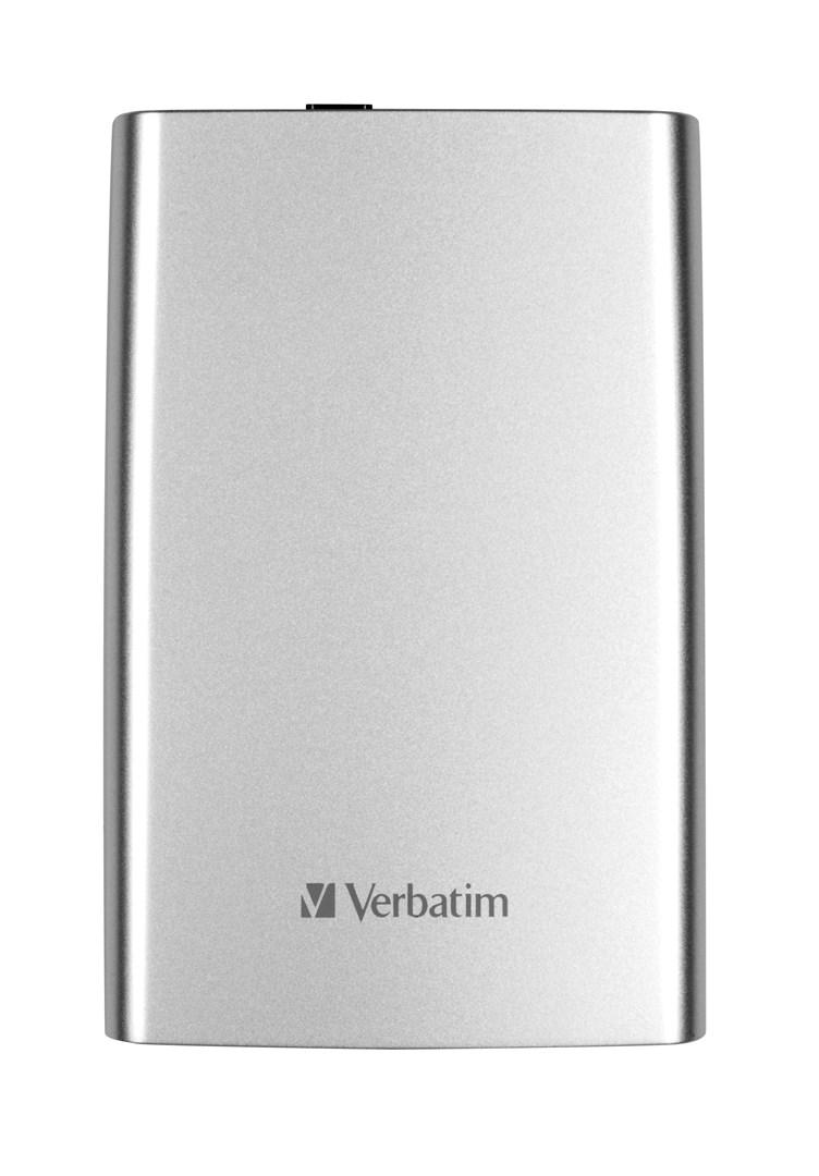 Verbatim Store 'n' Go Portable - Harddisk - 2 TB - ekstern (bærbar) - USB 3.0 - 5400 rpm - sølv