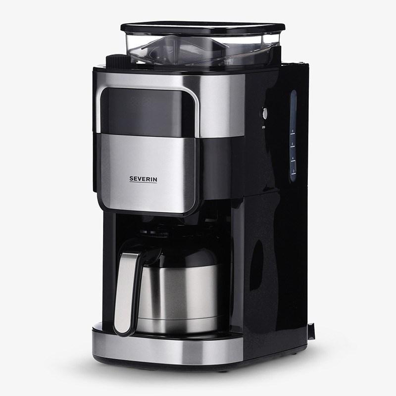 Kaffemaskine med kværn - SEVERIN KA 4814 drypkaffe, 1 l billede