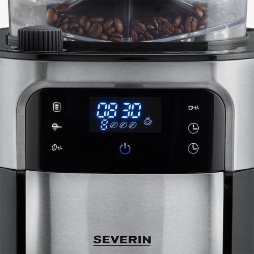 Kaffemaskine med kværn - SEVERIN KA 4814 drypkaffe, 1 l
