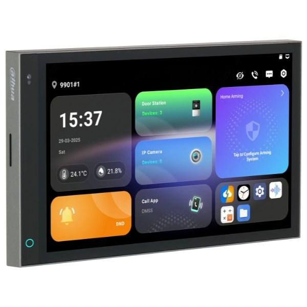 Videodørtelefon indendørspanel DAHUA SCP3022A-B IP/WiFi/2-wire