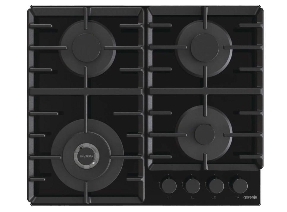 Gorenje GTW642SYB Sort Indbygget 60 cm Gaskomfur 4 zone(s)