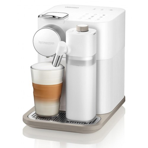 Kapselkaffemaskine De’Longhi Nespresso Gran Lattissima – hvid (Sophisticated Darks)