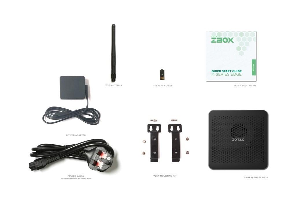 Mini PC barebone ZOTAC ZBOX MI668 - i7-1360P, 0,64 l, sort billede