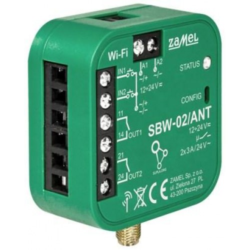 Smart Wi‑Fi port- og dørautomatisk styring Zamel SBW‑02