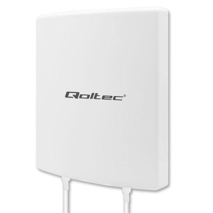 TV-antenne Qoltec 5G/LTE ekstern - 14 dBi