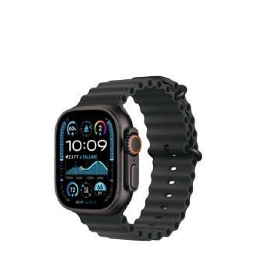 Smartwatch Apple Watch Ultra 2 GPS + Cellular 49 mm - sort titanium med sort Ocean-rem