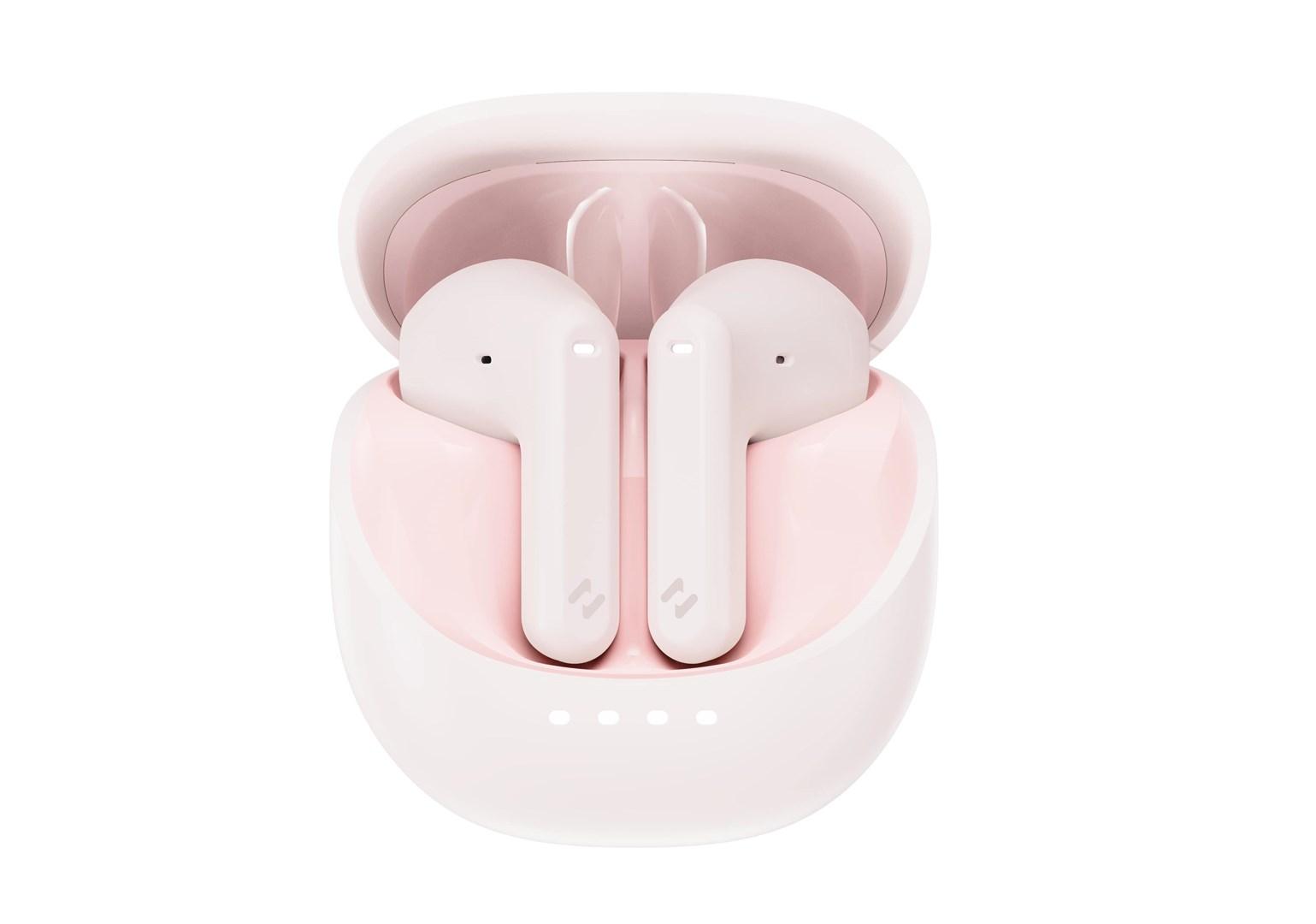 Trådløse in‑ear høretelefoner Havit TW931 – pink