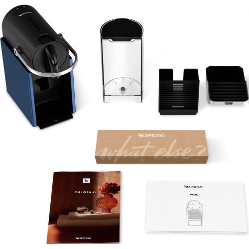 Kapsel kaffemaskine DeLonghi Nespresso Pixie EN127.BL – blå