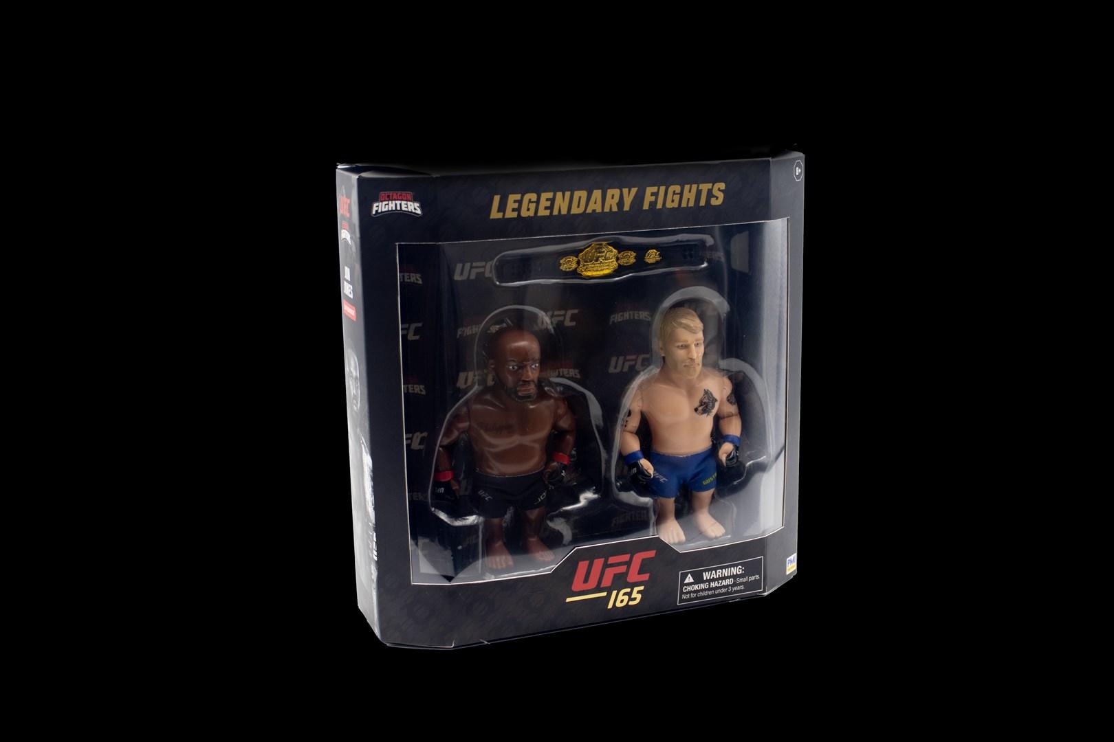 Legetøjsfigurer UFC Octagon Fighters S1 - Legendariske kampe: Jones vs. Gustafsson