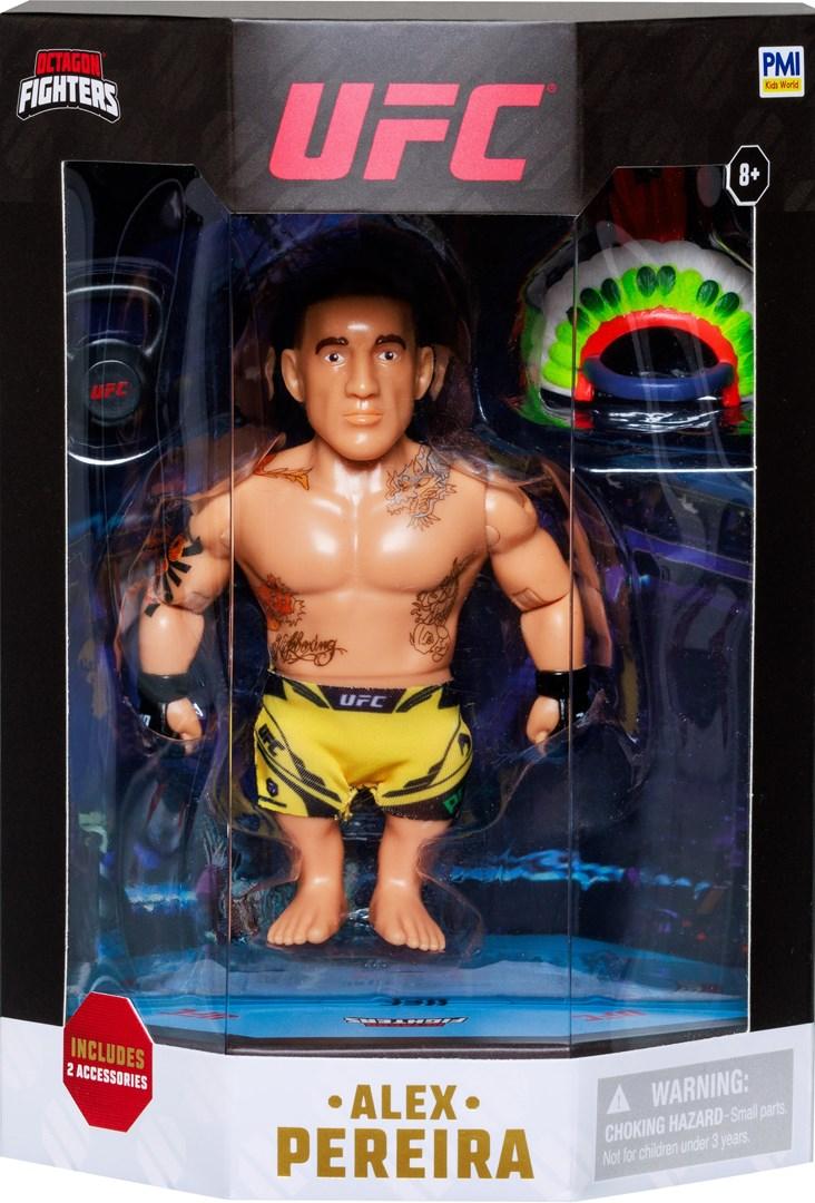 Actionfigur UFC Octagon Fighters S1 11 cm - Alex Pereira