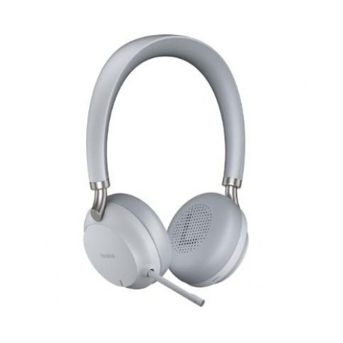 Trådløst headset - Yealink BH72 med ladestand (lys grå)