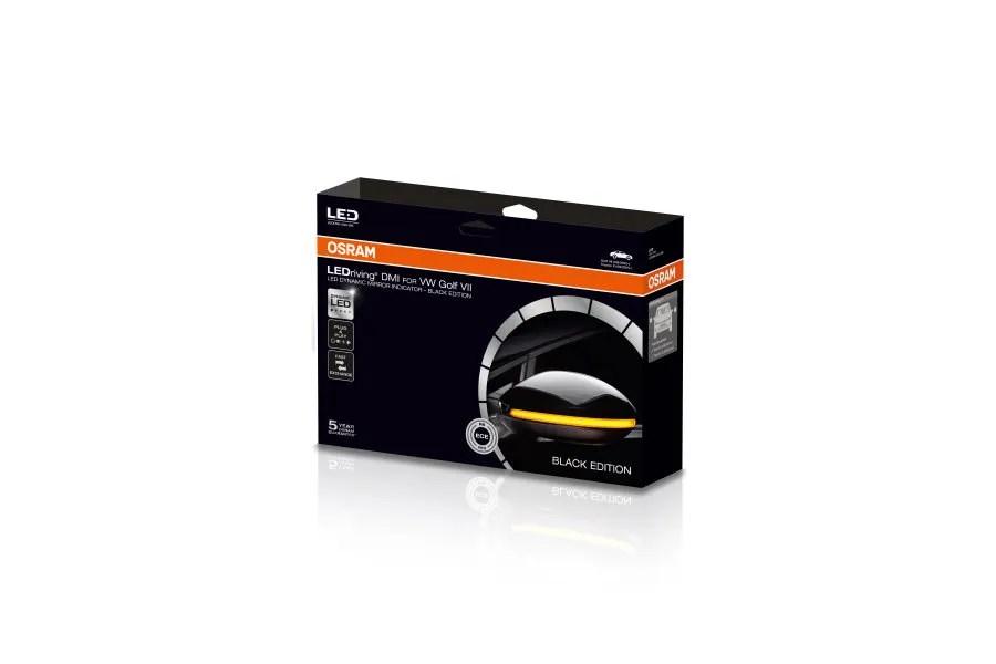 LED blinklys OSRAM til VW Golf VII / Touran II - Black Edition