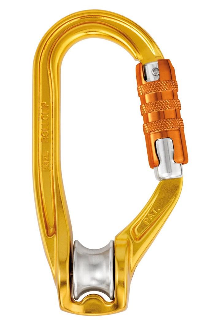 Klatrekarabin med rullehjul - Petzl Rollclip A Triact