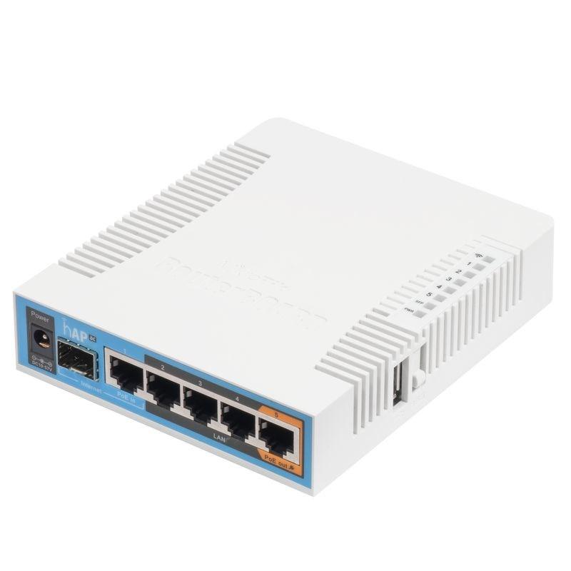 WiFi router MikroTik hAP ac - 500 Mbit/s, hvid, PoE billede