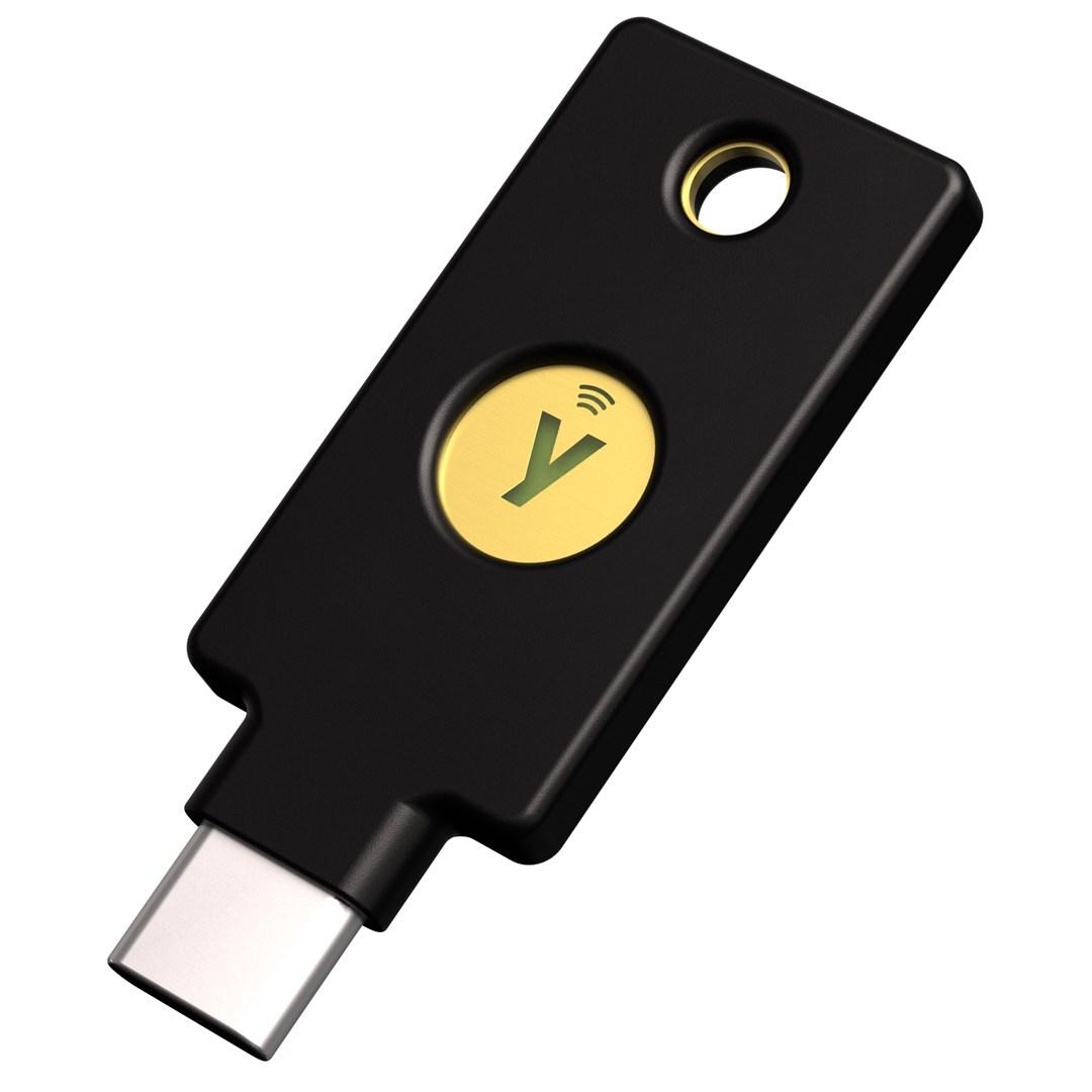 Sikkerhedsnøgle USB‑C med NFC - Yubico YubiKey 5C FIPS billede