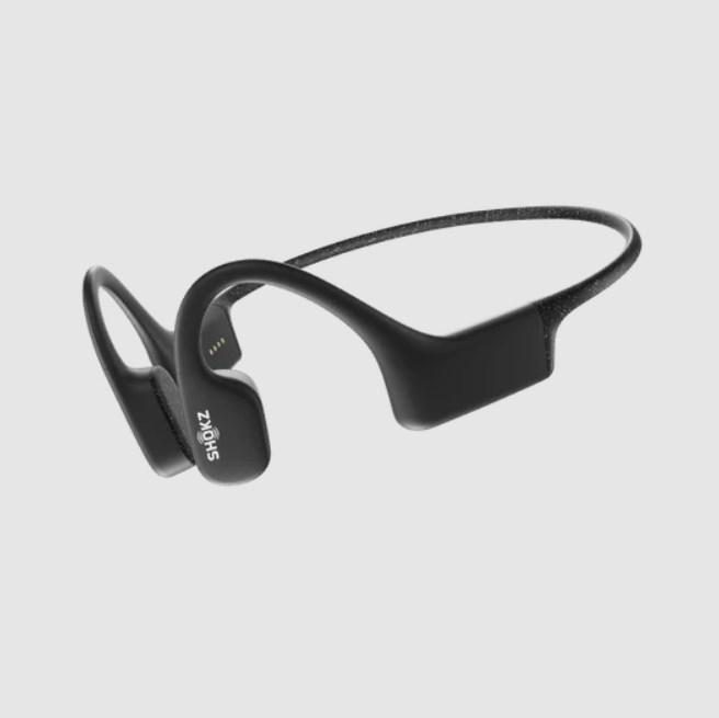 Trådløse høretelefoner SHOKZ OpenSwim open-ear – sort