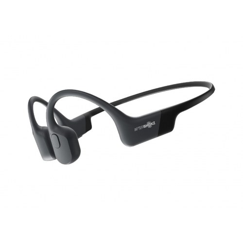 Trådløse høretelefoner SHOKZ OpenSwim open-ear – sort