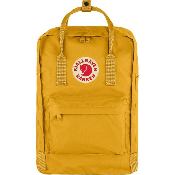 Rygsæk til laptop 15" – Fjällräven Kånken, 18 L, okker