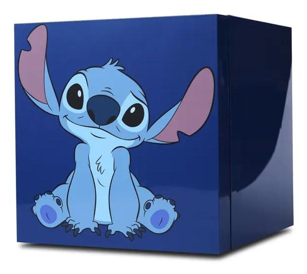 Mini køleskab UKONIC Lilo & Stitch 4 l fritstående, blå