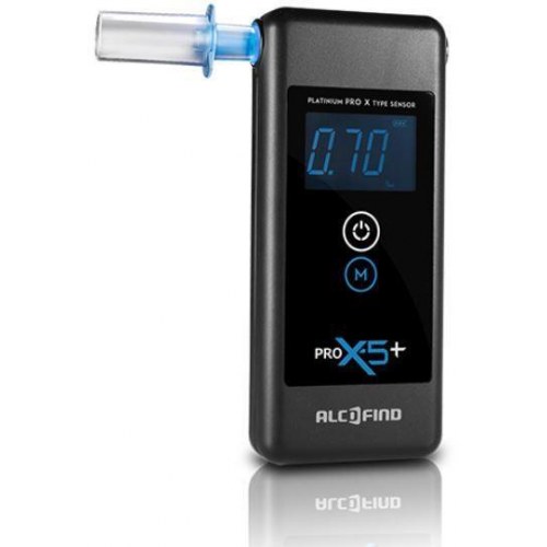 Alkometer Alcofind Pro X-5+ – 5 års garanti, 12 måneders service