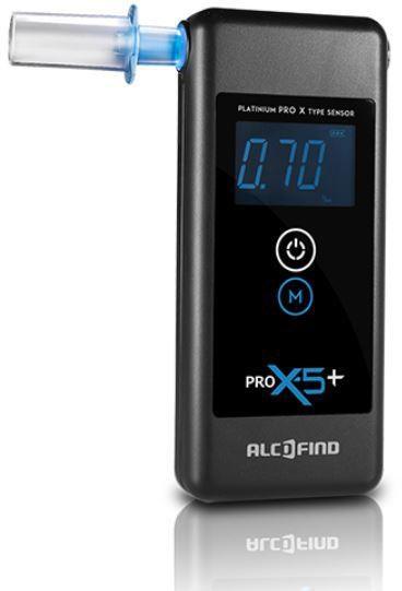 Alkometer Alcofind Pro X-5+ – 5 års garanti, 12 måneders service