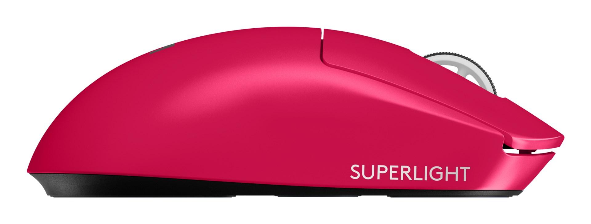 Gaming mus Logitech G Pro X Superlight 2 - pink, trådløs, 32.000 DPI (højrehånd) billede