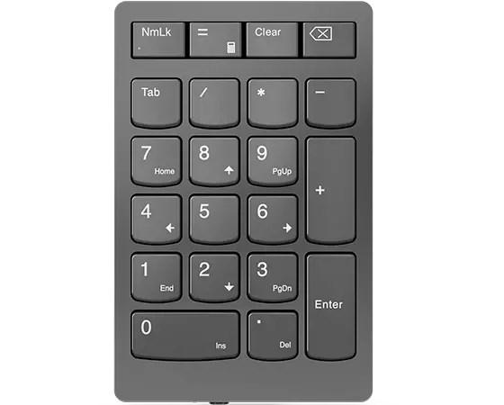 Numerisk tastatur trådløst - Lenovo Go (grå) billede