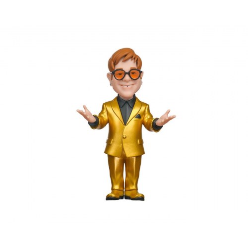 Samlingsfigur - MINIX Elton John i gulddragt