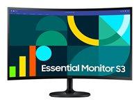 Skærm Samsung 27" kurvet Full HD 100 Hz (S27D364GAU) billede