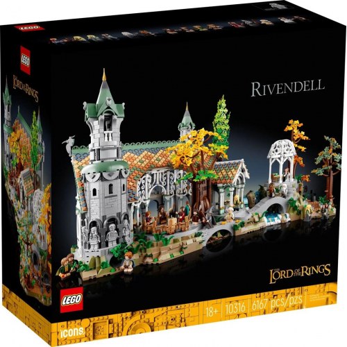 LEGO byg selv - LEGO Icons The Lord of the Rings: Kløvedal (Rivendell)
