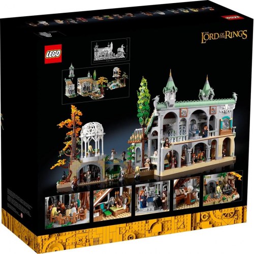 LEGO byg selv - LEGO Icons The Lord of the Rings: Kløvedal (Rivendell)