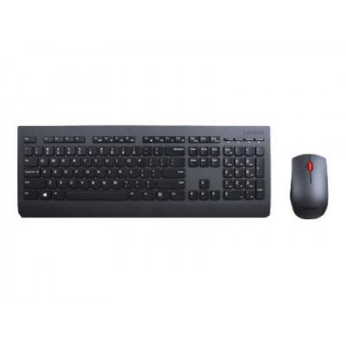 Trådløst tastatur og mus – Lenovo Professional Combo, dansk