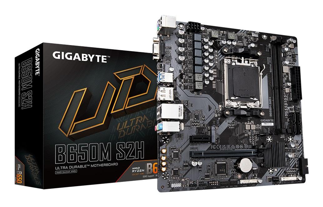 Bundkort Gigabyte B650M S2H - AMD AM5, DDR5, micro ATX billede