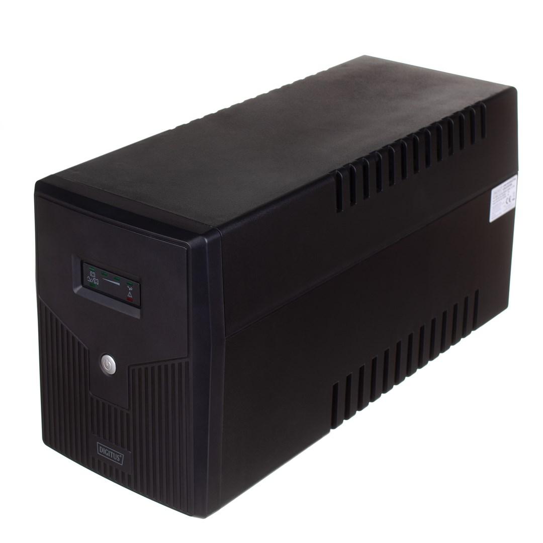 UPS strømforsyning DIGITUS DN-170066, Line‑Interactive, 1,5 kVA / 900 W