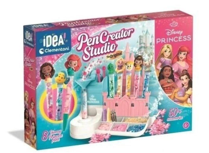 Gør-det-selv kuglepen-sæt Clementoni Disney Princess Pen Creator Studio