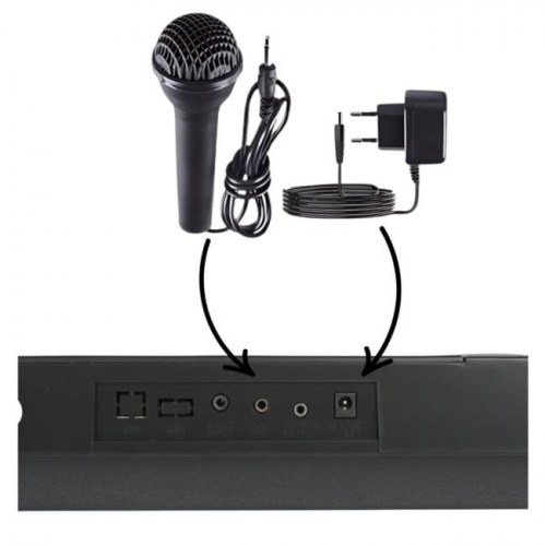 Keyboard 61 tangenter til børn – SUPRIMO EK611 med læringstilstand