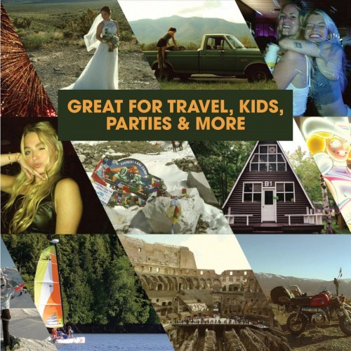 Digitalt kamera Camp Snap CS-V105-BR-WW - sort